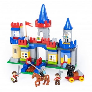 Конструктор Макси – Замок, 169 элементов (Полесье, П-77639)