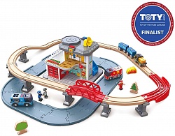 Игровой набор - Аварийная служба (Hape, E3736_HP) - миниатюра