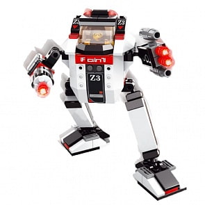 Конструктор - Робот с фигуркой, 139 деталей (Sluban, M38-B0336B)