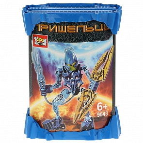 Конструктор Пришелец, с аксессуарами, 15 деталей в банке (Город мастеров, 9543-BL) (ассортимент)