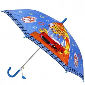 Зонт детский Ралли, диаметр 45 см., со свистком (Играем Вместе, UM45-RALLYsim)
