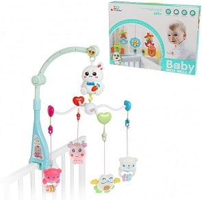 Мобиль на кроватку - Зайка, звук (Наша Игрушка, ZB1004-1)