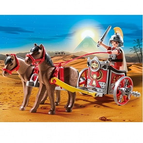 Игровой набор – Римляне и Египтяне: Римская Колесница (Playmobil, 5391pm)