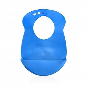 Гибкий нагрудник, голубой (Tommee Tippee, 46351491-2st)