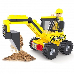 Конструктор Городские строители. Экскаватор, 79 деталей (Ausini, 29302)