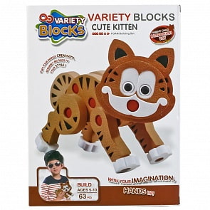 Конструктор мягкий - Кошка (B1617192)