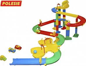 Горка для шариков, набор №4, в пакете (Полесье, 52919)