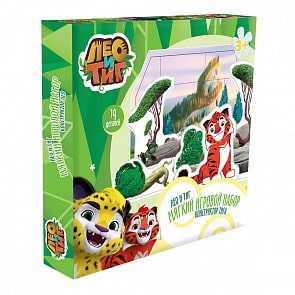 Игровой набор EVA из серии Лео и Тиг - Тиг, 19 элементов (Gulliver, LTE016T)