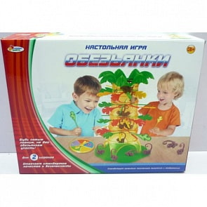 Настольная игра - Обезьянки (Играем Вместе, B1315579-Rsim)