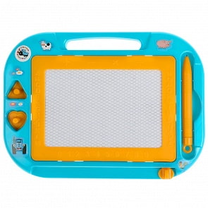 Магнитная доска для рисования Синий трактор 2 штампа (Играем вместе, B1515226-BT)