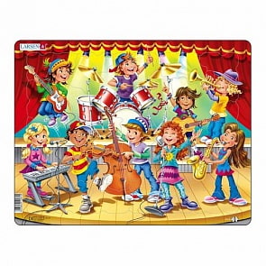 Пазл - Музыкальная школа, 32 детали (Larsen, US42k)