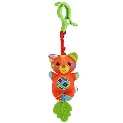 Текстильная игрушка подвеска с клипсой - Котик (Умка, RPHT-C4) - миниатюра