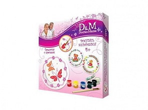 Творческий набор –  Роспись по керамике Кружка Фея, с красками (Docha&Mama, 43692)