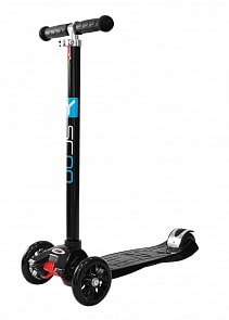Четырехколесный самокат Maxi Simple A20 black Y-Scoo, 4532RT