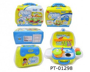 Набор юного шеф-повара из серии Чудо-сумочка Кухня, 25 предметов (Abtoys, PT-01298)