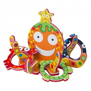 Игра для ванны Кольцеброс - Осьминожка, от 3 лет (Alex, 817N)