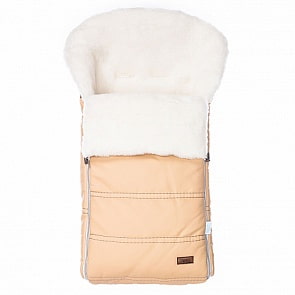 Конверт зимний меховой - Nuovita Alpino Lux Bianco, Beige/Бежевый (Nuovita, ALPLB_2359)