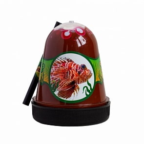 Slime Jungle с глазками - Рыба-лев, 130 г (Волшебный мир, S300-26)