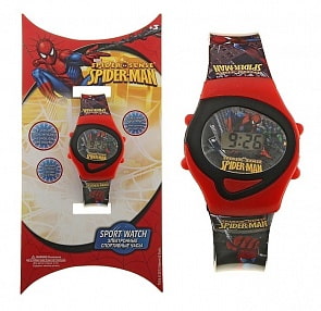 Часы наручные электронные Spider-Man"Sport" (Kids Euroswan, ND13SM)