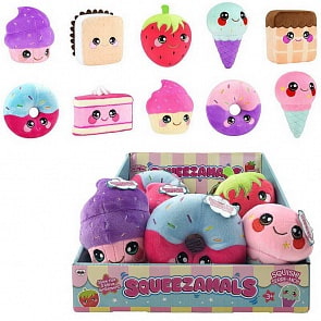 Фигурки Squeezamals / Скуизамалс – Desserts, 9 см (Beverly Hills Teddy Bear, SQS00725) 
