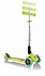 Трехколесный самокат Globber Primo Foldable Lights, зеленый, светящиеся колеса  - миниатюра №6