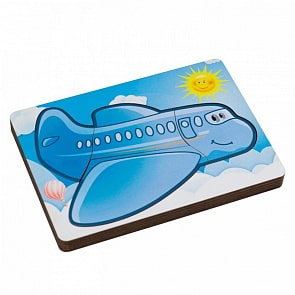 Вкладыш деревянный – Самолетик (Paremo, PE720-09)