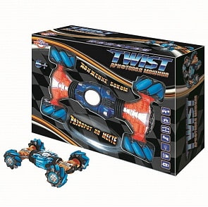 Машина Twist на катках, ездит боком, меняет высоту, звук, свет, радиоуправление, USB-зарядка (Wincars, YK-2031)