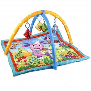 Коврик детский - Лунтик, с мягкими игрушками на подвеске (Умка, B1629936-L-R3sim)