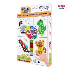 Набор теста для лепки - Мозаика из теста 8 (Фабрика первых фантазий, ФФ41049)