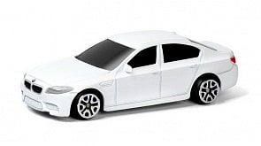 Металлическая машина - BMW M5, 1:64, белый (RMZ City, 344003S-WH)