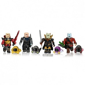 Игровой набор Roblox - Фигурки героев Dominus Dudes 4 штуки с аксессуарами (Jazwares, ROB0306)