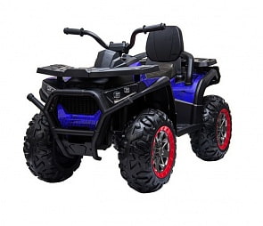 Электроквадроцикл Qwatro 4х4 ХМХ607 Спайдер, синий, свет и звук (ToyLand, ХМХ607_спайдер_синий)