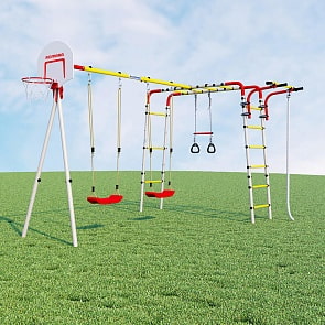 Дачный комплекс Romana Акробат 2 R 103.19.05 + пластиковые качели (Romana, СГ000004920)