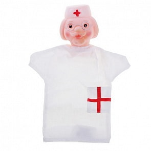 Кукла-перчатка - Доктор Айболит, 28 см (Огонек, ОГ881)