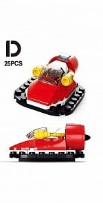 Конструктор – Лодка, 25 деталей (Sluban, M38-B0593D)