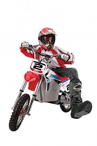 Электро-минибайк SX500, бело-сине-красный (Razor, 021101_RZ)