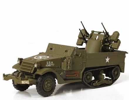 Коллекционная модель - M16 САУ, Нормандия, 1944, США, 1:72 