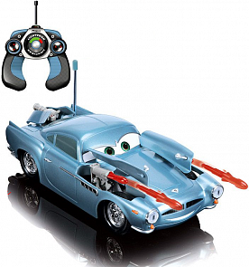  Cars-2 Финн МакМиссл на радиоуправлении со светом, звуком и пушками с ракетами, 33 см. (Simba, 3089508)