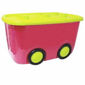 Ящик для игрушек - Моби, малиновый (Idea, М 2598_малиновый)