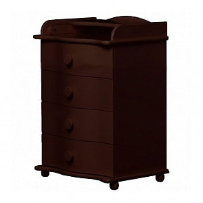 Комод узкий с пеленальным столиком Лель Би 888, венге (Лель, LIEL-БИ 888_венге)