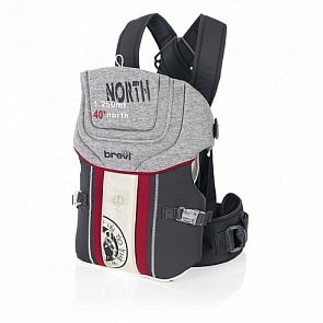 Рюкзачок для переноски детей - Koala 2, серый (Brevi, 013/244)