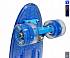 Скейтборд 6-13 Penny board RT 22 Shine blue со светящимися колесами  - миниатюра №2