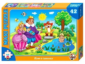 Макси-пазл «Кот в сапогах» (Десятое Королевство, 01046ДК)