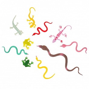 Фигурки пластизоль из серии Рассказы о животных - Змея, змейки, лягушки, ящерицы (Играем вместе, T14) (ассортимент)