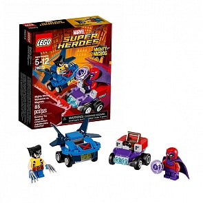 Lego Super Heroes. Mighty Micros: Росомаха против Магнето (LEGO, 76073-L)