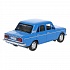 Модель легкового автомобиля - Ваз 2106 Жигули, инерционная, открываются двери, 12 см, синяя  - миниатюра №2