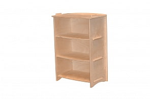 Шкаф Этажерка для кукол деревянный (Woodlines, ШКФ-001)