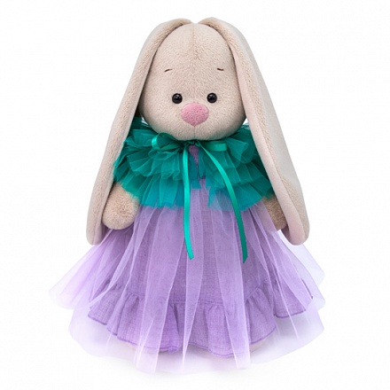 Мягкая игрушка - Зайка Ми в платье с перелиной, малый, 25 см 