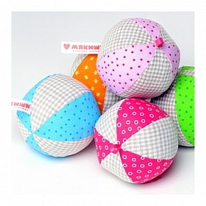 Игрушка Экомякиши – Мячик (Мякиши, 362 МЯКИШИsim)