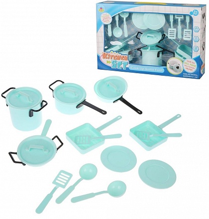 Игровой набор - Посуда, 18 предметов 
